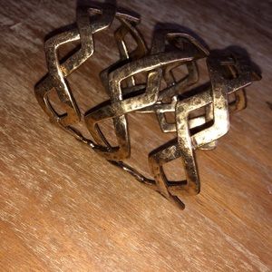 Bracelet in diamond crossover